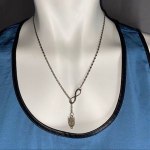 🔥 4 for $20 Owl infinity Loop Necklace
